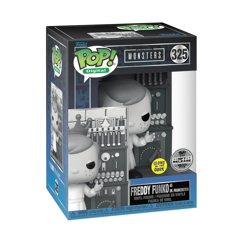 Freddy Funko as Dr. Frankenstein #325 Funko Pop from Universal Monsters