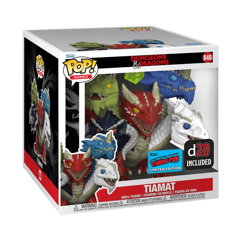 Tiamat #846 Funko Pop from Dungeons & Dragons