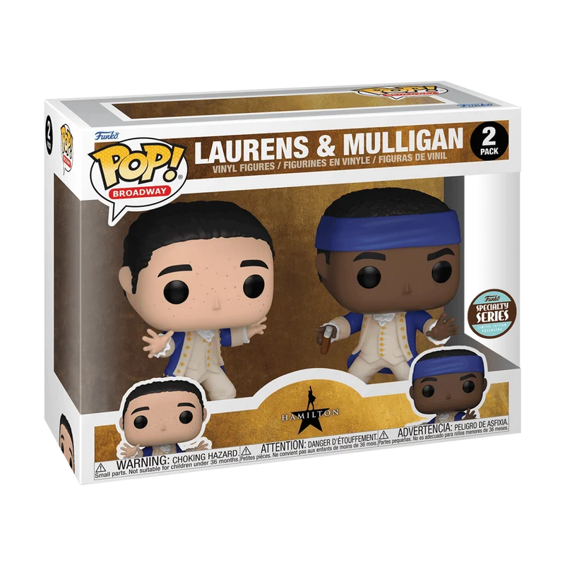 Laurens & Mulligan #2 PACK Funko Pop from Hamilton