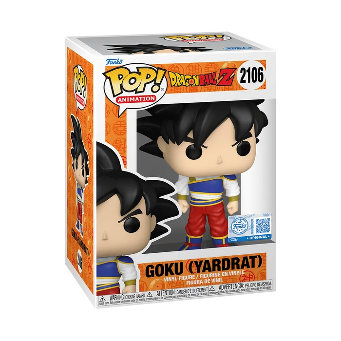 Goku (Yardrat) #2106 Funko Pop from Dragon Ball Z