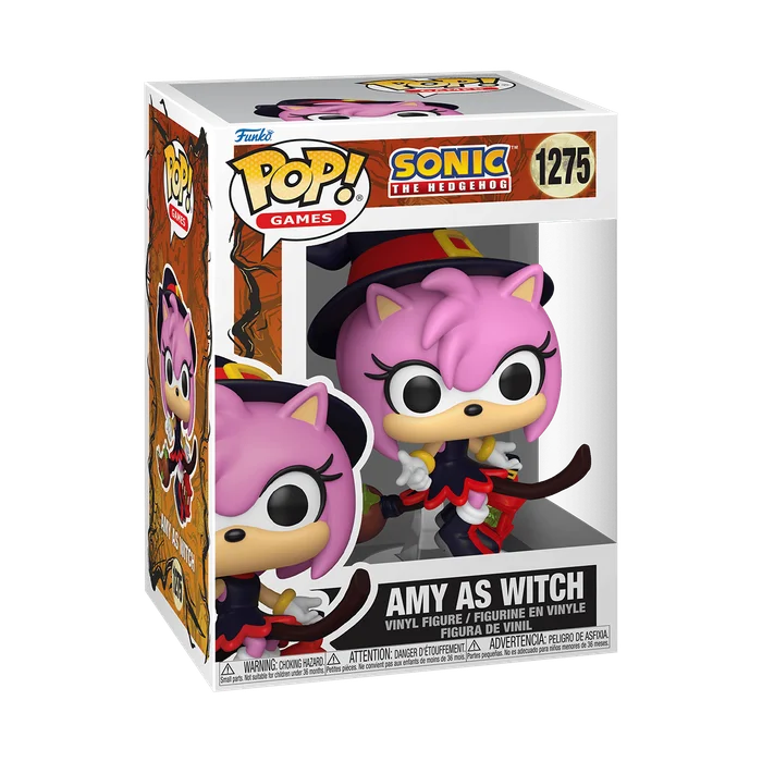 Amy as Witch #1275 Funko Pop from Sonic The Hedgehog