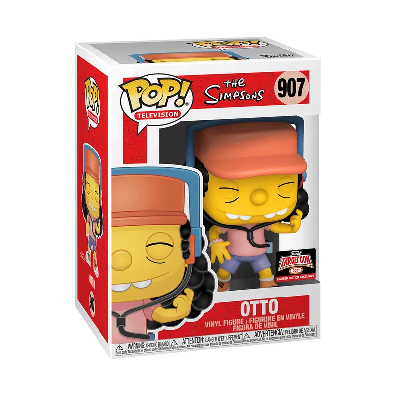 Otto Mann #907 Funko Pop from The Simpsons