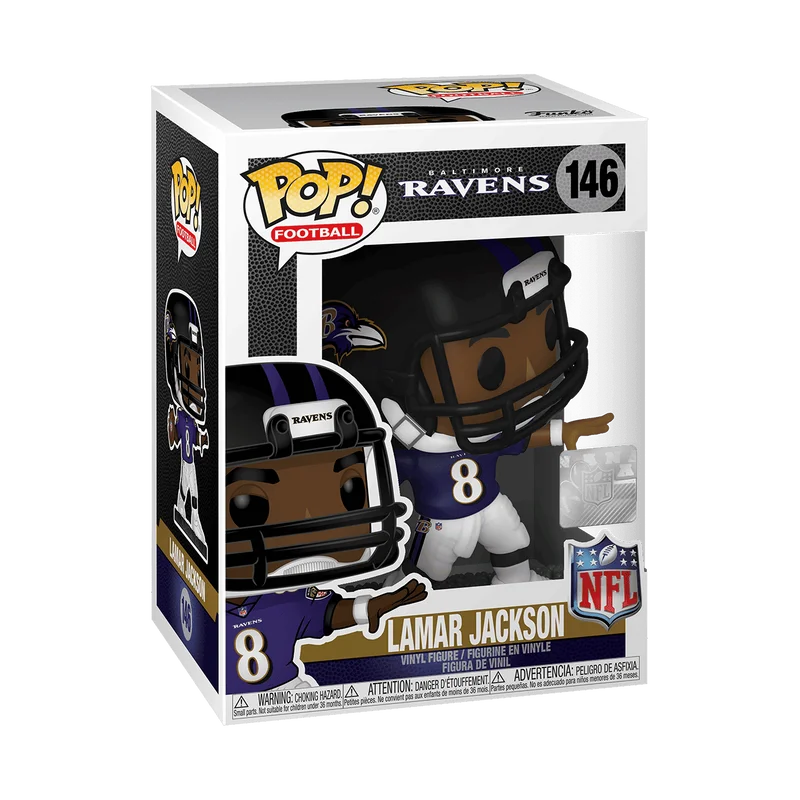 Lamar Jackson #146 Funko Pop from Baltimore Ravens