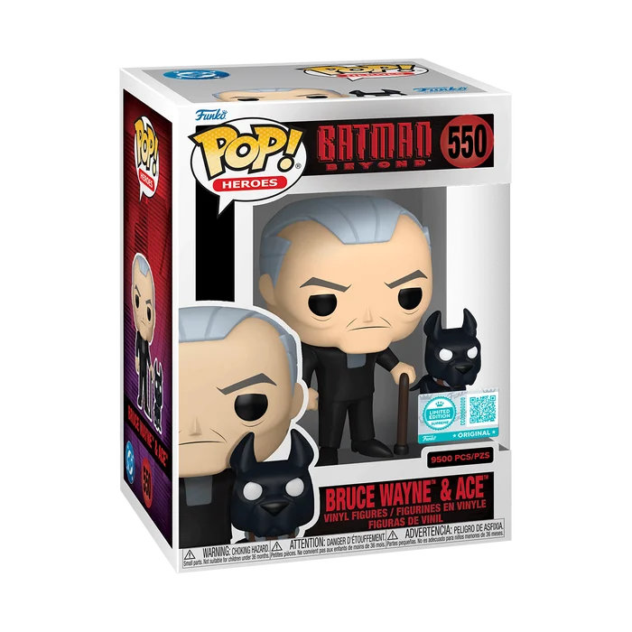 Bruce Wayne & Ace #550 Funko Pop from Batman Beyond