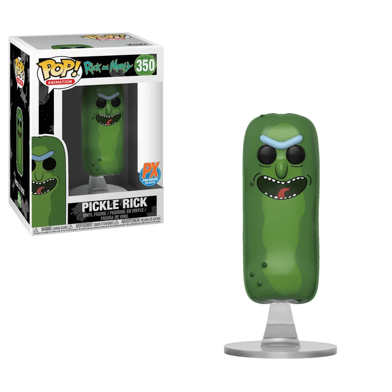 Pickle Rick #350 Funko Pop from Rick and Morty