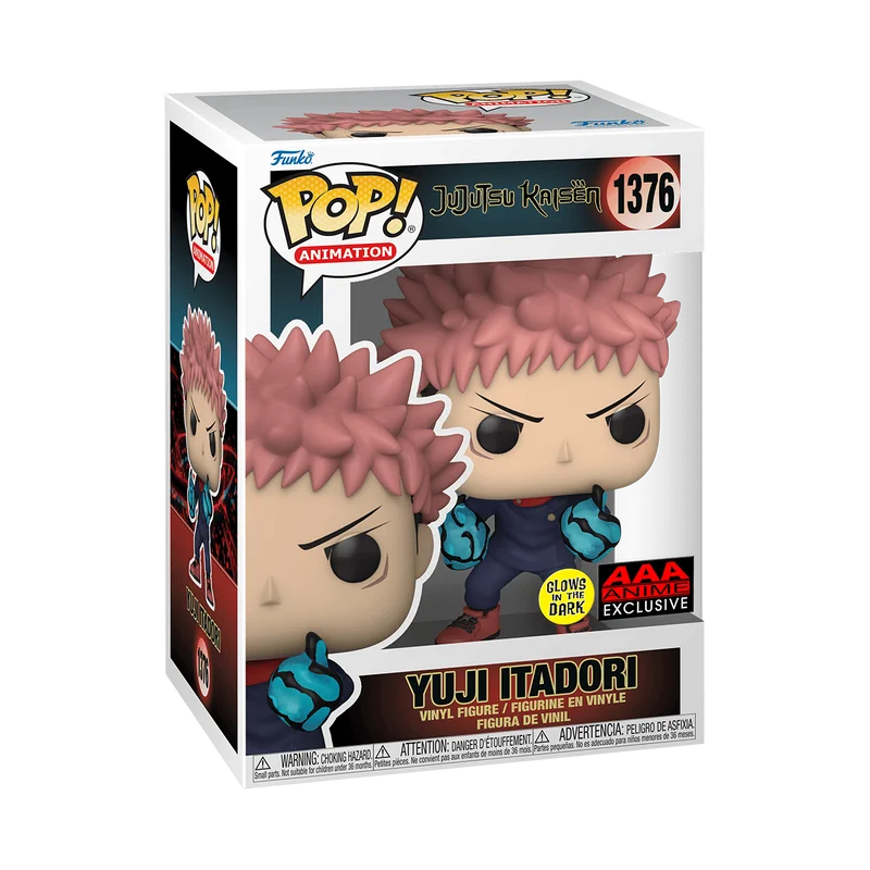 Yuji Itadori #1376 Funko Pop from Jujutsu Kaisen