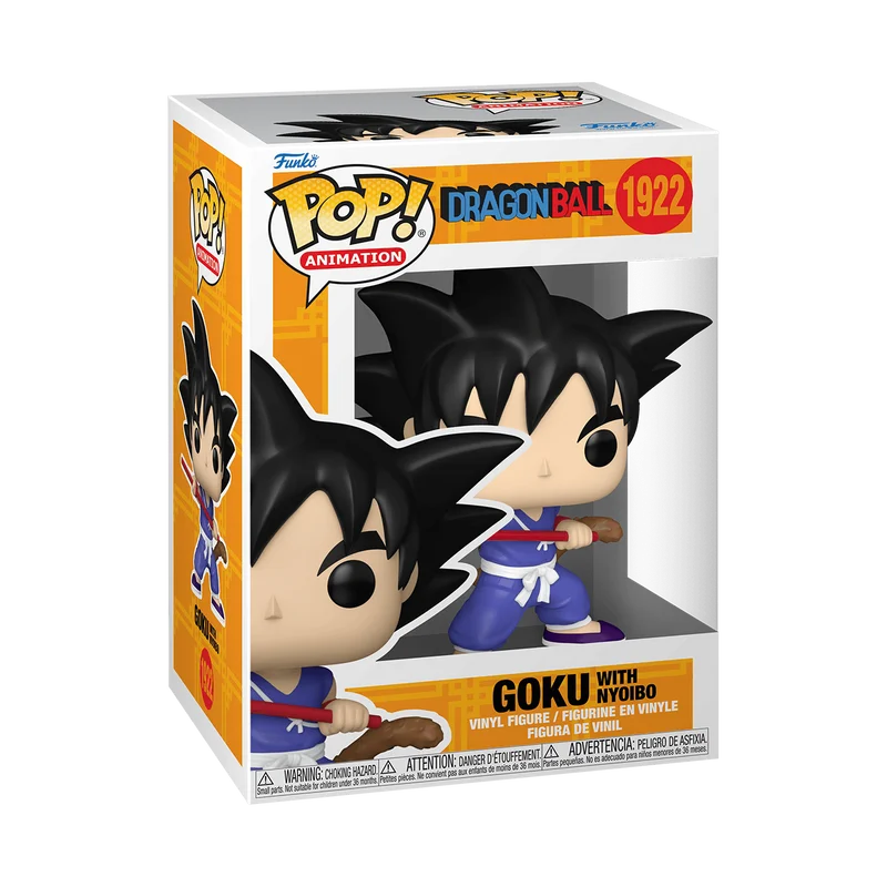 Goku with Nyoibou #1922 Funko Pop from Dragon Ball