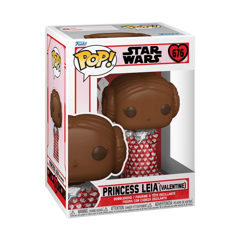 Princess Leia (Valentine) #676 Funko Pop from Star Wars
