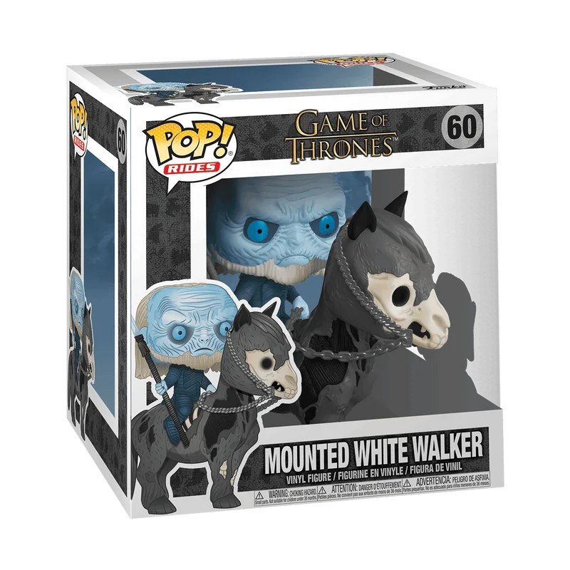 Mounted White Walker #60 Funko Pop from Game of Thrones