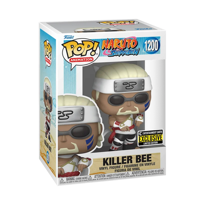 Killer Bee #1200 Funko Pop from Naruto Shippuden