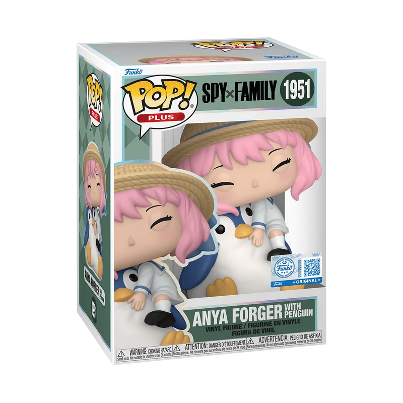 Anya Forger with Penguin #1951 Funko Pop from Spy × Family
