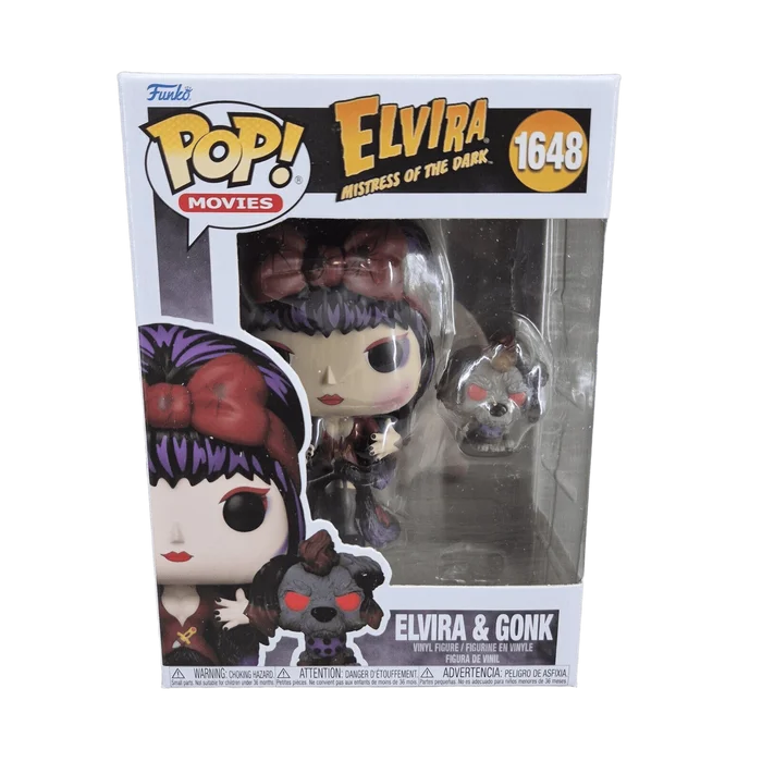 Elvira & Gonk #1648 Funko Pop from Elvira