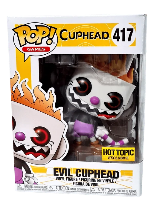 Evil Cuphead #417 Funko Pop from Cuphead