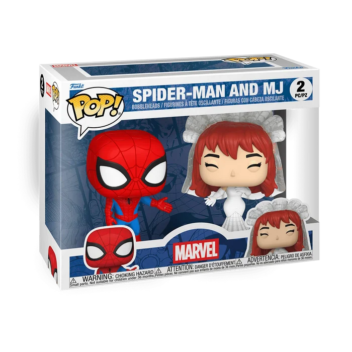 Spider-Man and MJ #2 PC/PZ Funko Pop from Marvel