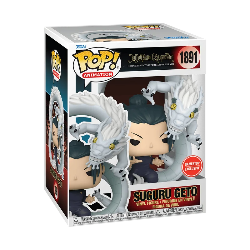 Suguru Geto #1891 Funko Pop from Jujutsu Kaisen