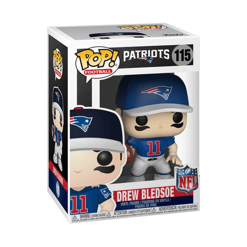 Drew Bledsoe #115 Funko Pop from NFL