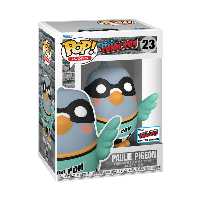 Paulie Pigeon #23 Funko Pop from New York Comic Con
