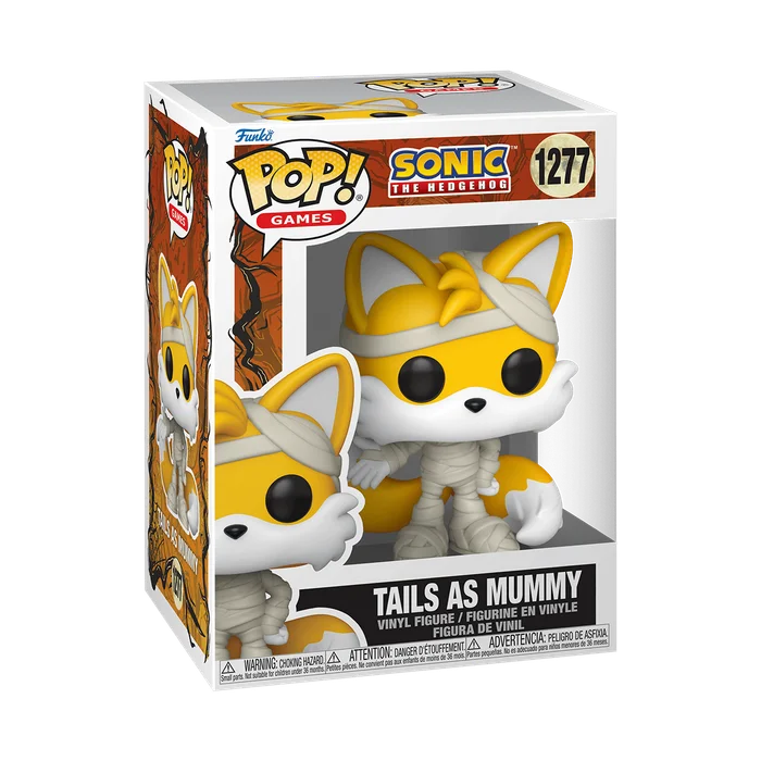 Tails as Mummy #1277 Funko Pop from Sonic The Hedgehog
