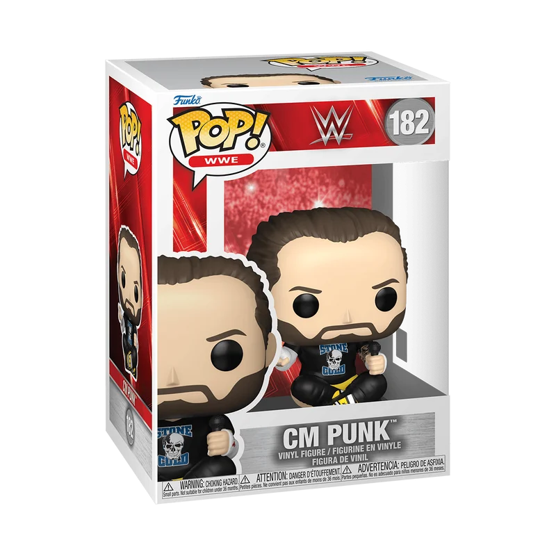 CM Punk #182 Funko Pop from WWE