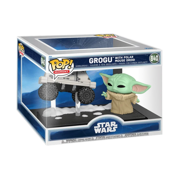 Grogu with Polar Mouse Droid #840 Funko Pop from Star Wars