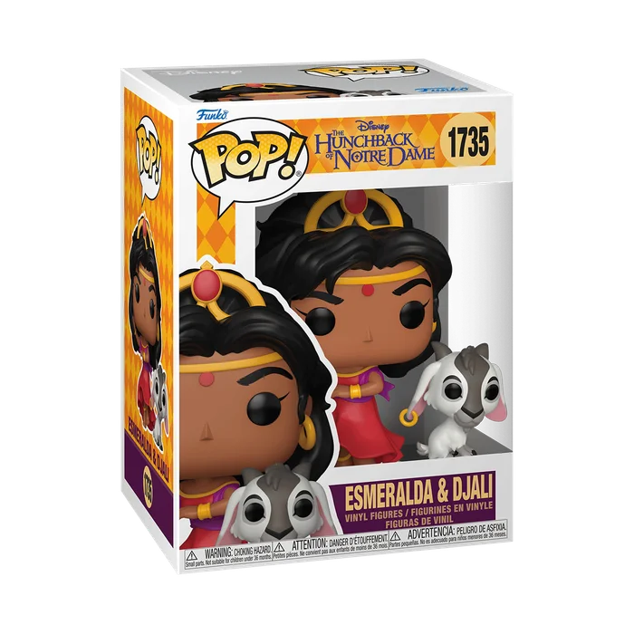 Esmeralda & Djali #1735 Funko Pop from The Hunchback of Notre Dame