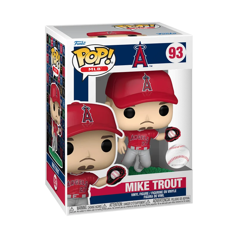 Mike Trout #93 Funko Pop from Angels