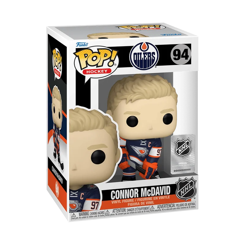 Connor McDavid #94 Funko Pop from Oilers