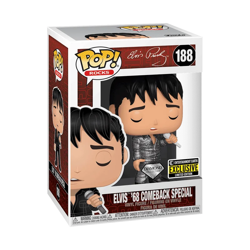 Elvis '68 Comeback Special #188 Funko Pop from Elvis Presley