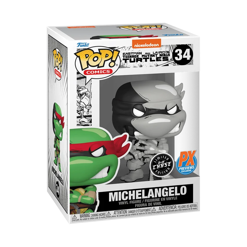 Michelangelo #34 Funko Pop from Teenage Mutant Ninja Turtles