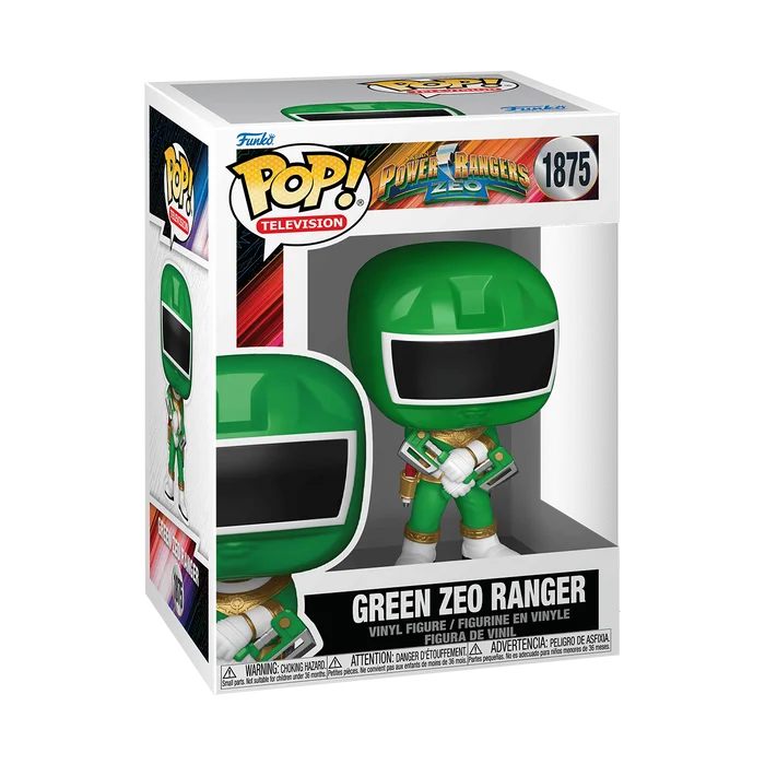 Green Zeo Ranger #1875 Funko Pop from Power Rangers