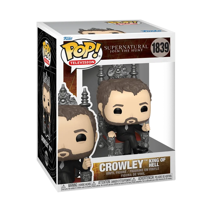 Crowley King of Hell #1839 Funko Pop from Supernatural