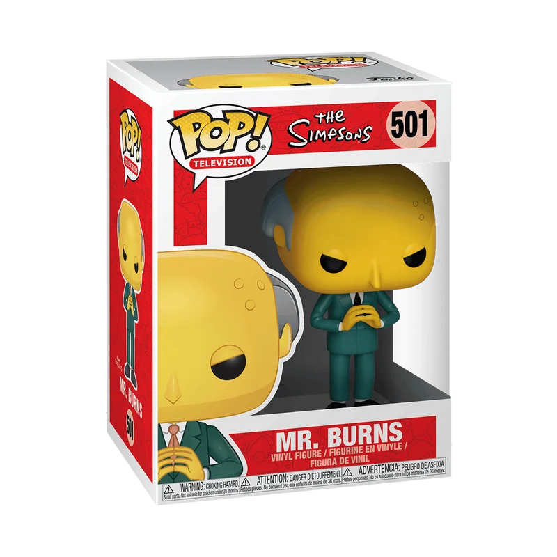 Mr. Burns #501 Funko Pop from The Simpsons