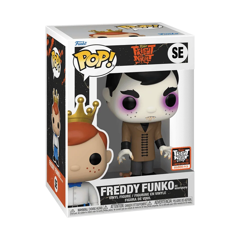 Freddy Funko as Nosferatu #SE Funko Pop from Freddy Funko