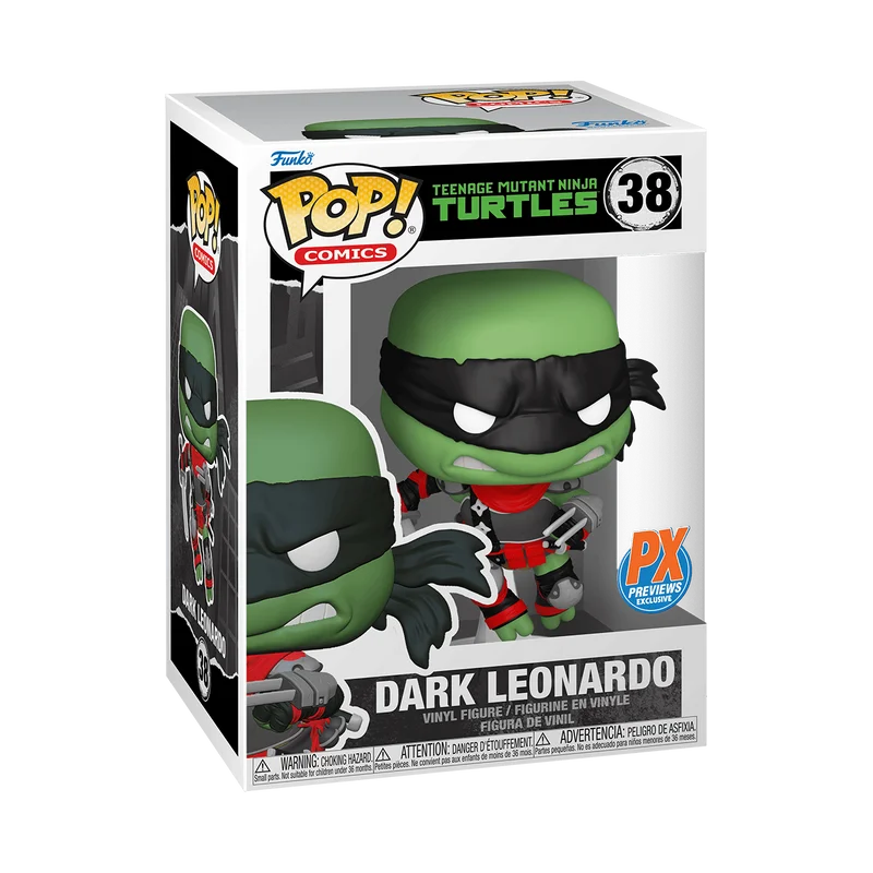 Dark Leonardo #38 Funko Pop from Teenage Mutant Ninja Turtles