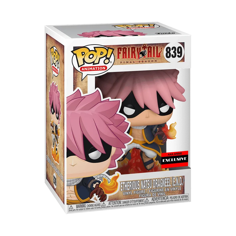 Etherious Natsu Dragneel #839 Funko Pop from Fairy Tail