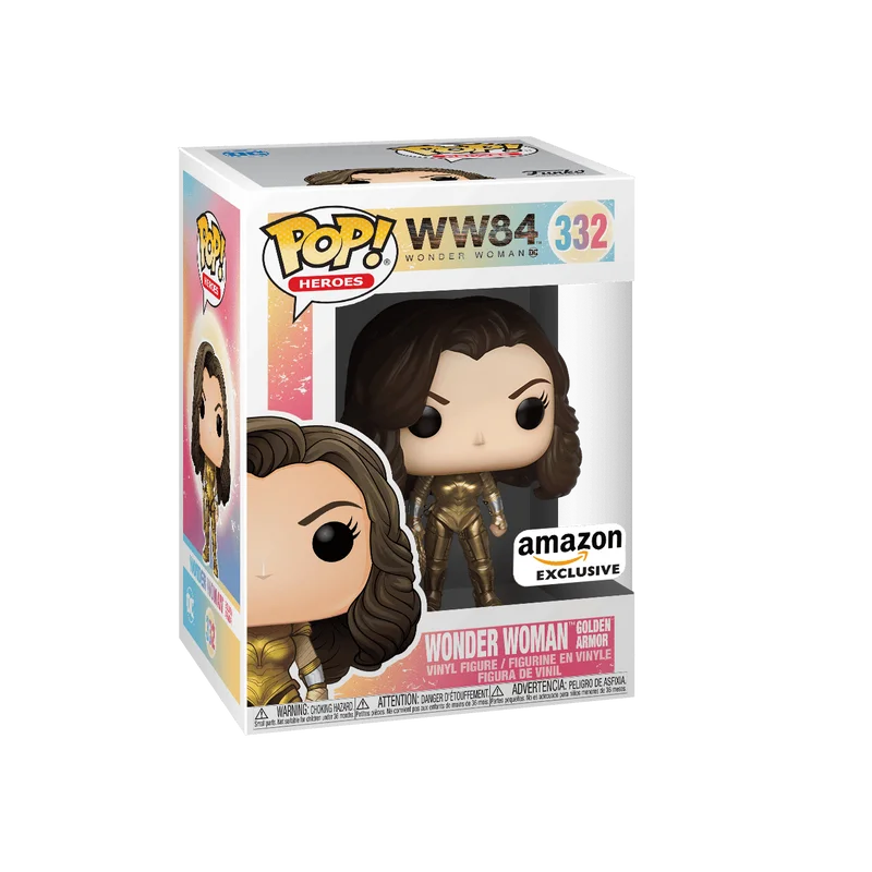 Wonder Woman Golden Armor #332 Funko Pop from DC Comics