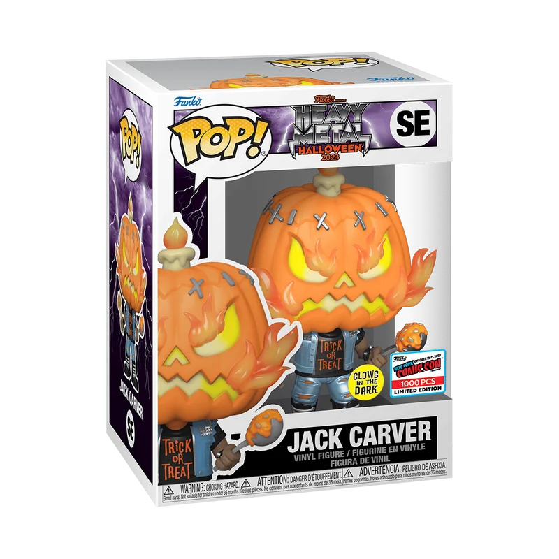 Jack Carver #SE Funko Pop from Heavy Metal Halloween 2023