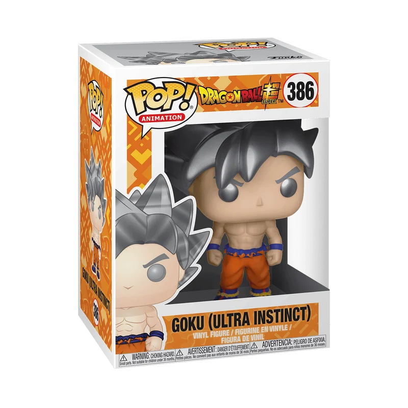 Goku (Ultra Instinct) #386 Funko Pop from Dragon Ball Z