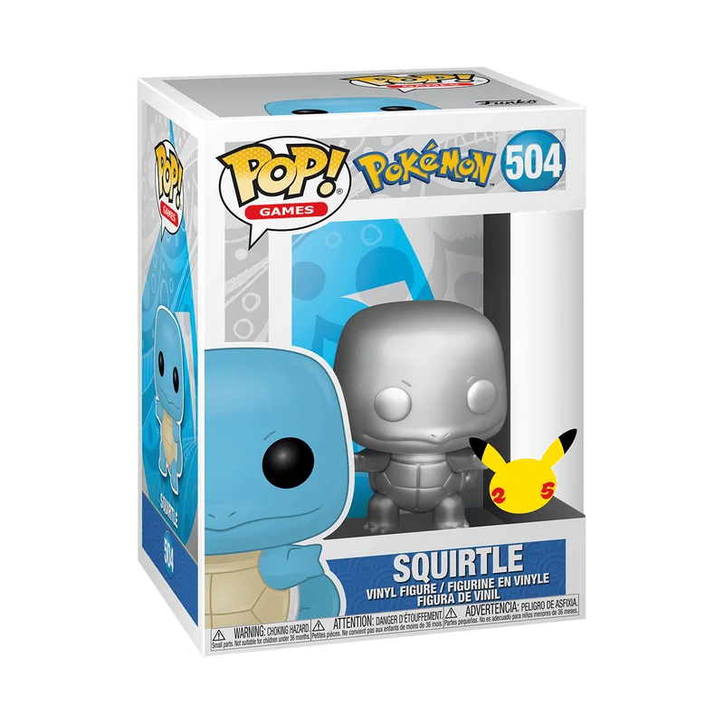 Squirtle #504 Funko Pop from Pokémon
