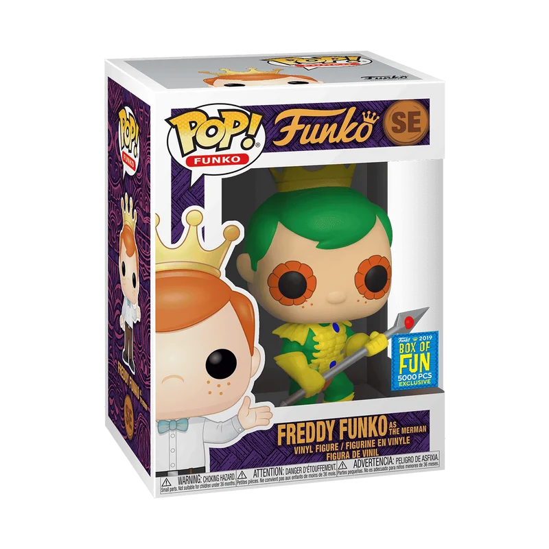 Freddy Funko as the Merman #SE Funko Pop from Freddy Funko