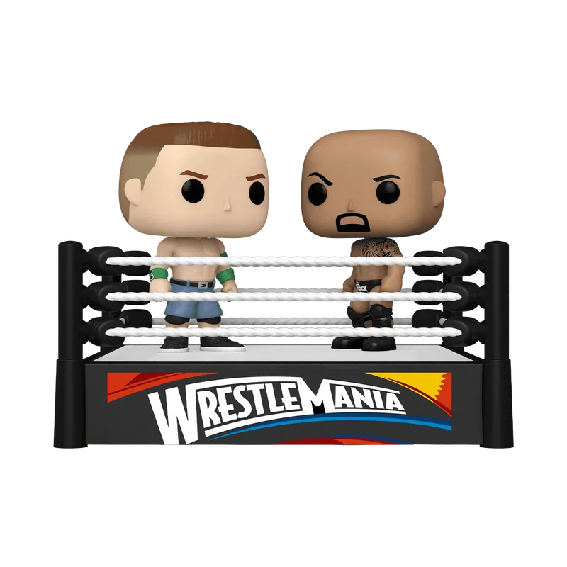 John Cena and The Rock #2 PACK Funko Pop from WWE