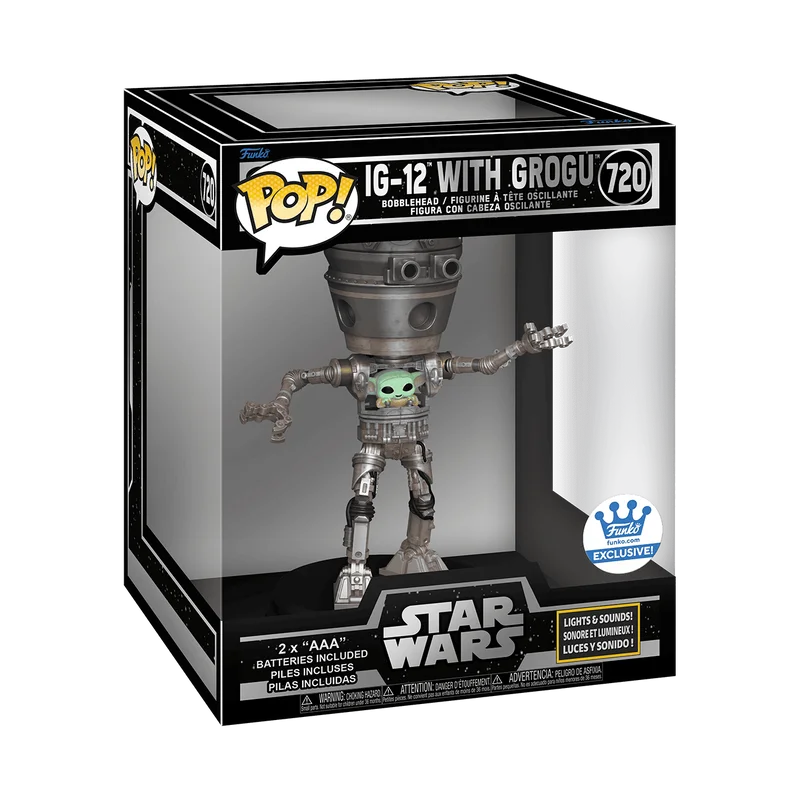 IG-12 with Grogu #720 Funko Pop from Star Wars