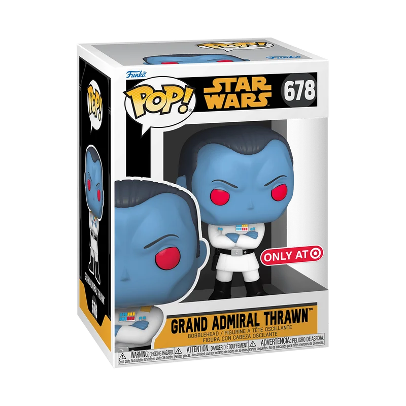 Grand Admiral Thrawn #678 Funko Pop from Star Wars