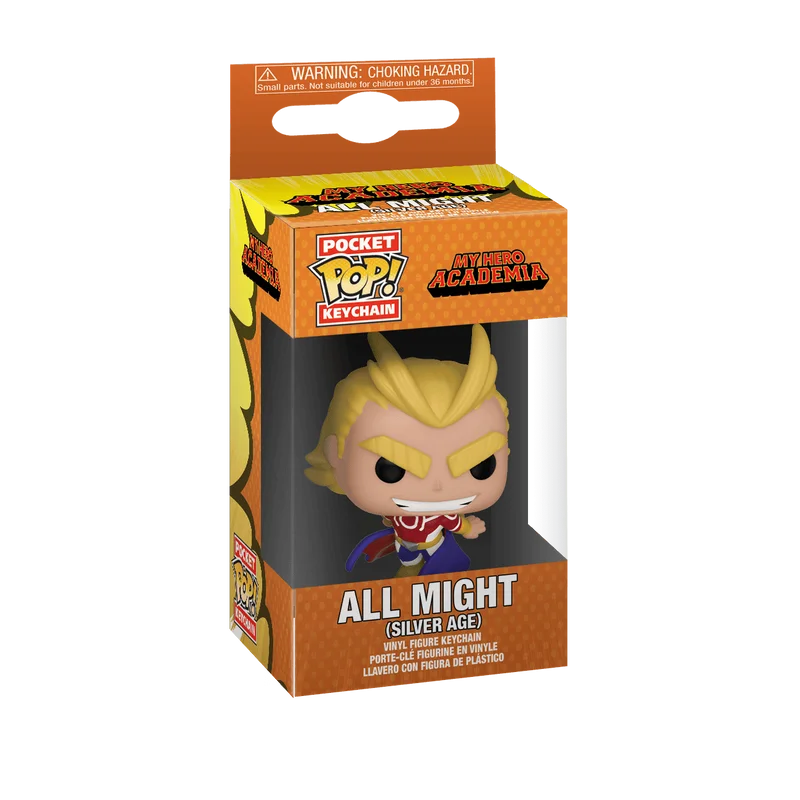 Silver Age All Might Funko Pop from My Hero Academia
