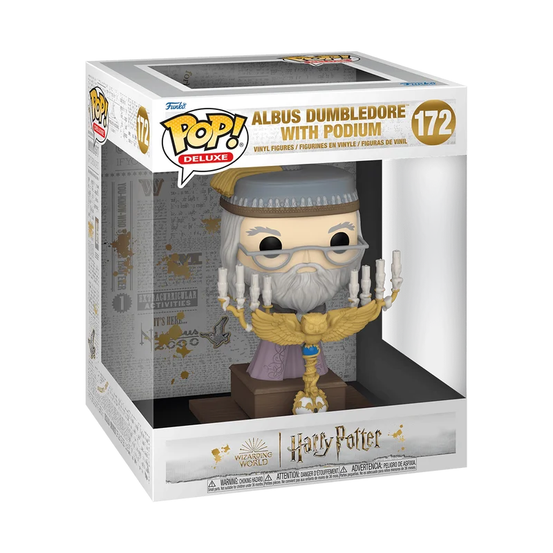 Albus Dumbledore with Podium #172 Funko Pop from Harry Potter