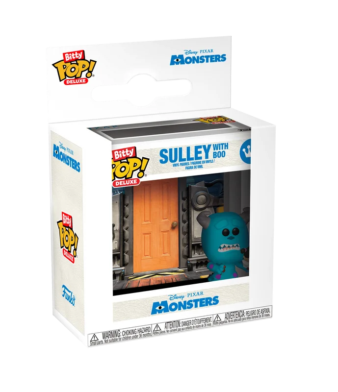 Sulley with Boo Funko Pop from Monsters