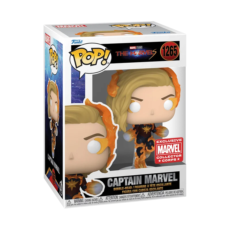 Captain Marvel #1265 Funko Pop from The Marvels