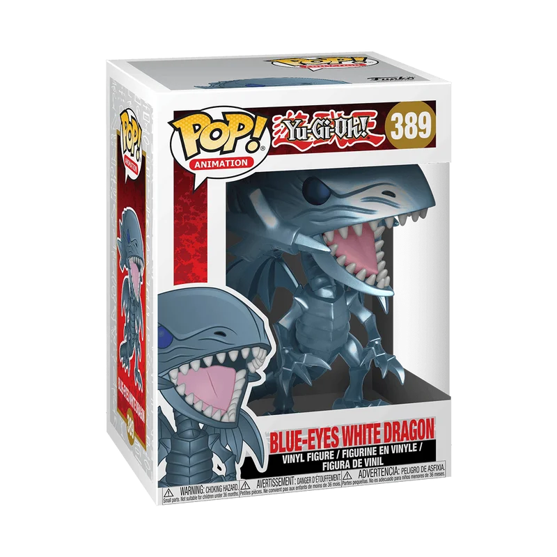 Blue-Eyes White Dragon #389 Funko Pop from Yu-Gi-Oh!
