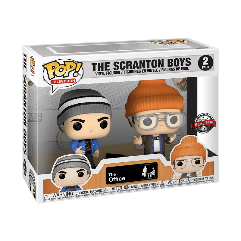 The Scranton Boys #2 PACK Funko Pop from The Office