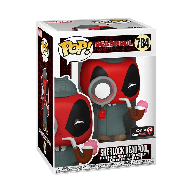 Sherlock Deadpool #784 Funko Pop from Deadpool
